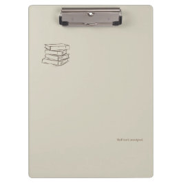 Vintage Library Dark Academia-Bundle of Books  Klemmbrett