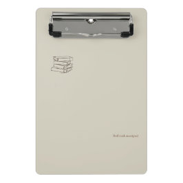 Vintage Library Dark Academia-Bundle of Books  Mini Klemmbrett