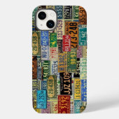 Vintage License Plates Case-Mate iPhone Hülle (Rückseite)