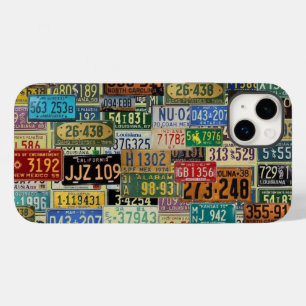 Vintage License Plates Case-Mate iPhone 14 Plus Hülle