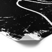 Vintage Liebe 30's Cafe - Poster (Ecke)