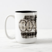 Vintage Liebe 60's Café - Tasse (Links)