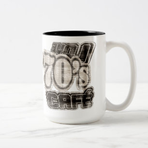 Vintage Liebe 70's Café - Tasse