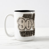 Vintage Liebe 90's Café - Tasse (Links)