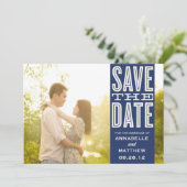 VINTAGE LIEBE | Ankündigung Datum freihalten (Stehend Vorderseite)