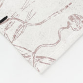 Vintage Liebe Bibel Verse Fleecedecke (Ecke)