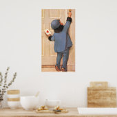 Vintage Liebe Brief von Jessie Willcox Smith Poster (Küche)