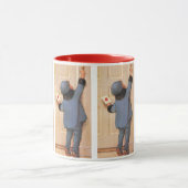 Vintage Liebe Brief von Jessie Willcox Smith Tasse (Zentrum)