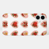 Vintage Liebe Case-Mate iPhone Hülle (Rückseite (Horizontal))