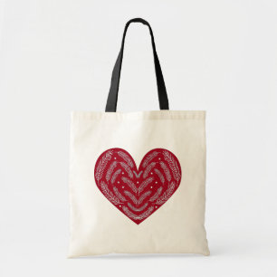 Vintage Liebe des Blumenkohls Tragetasche