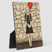 Vintage Liebe Fotoplatte (Seite)