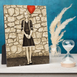 Vintage Liebe Fotoplatte