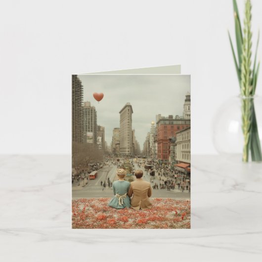Vintage Liebe in New York (Vorderseite)
