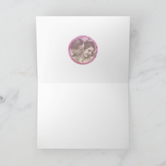 Vintage Liebe Karte Nr. 1 (Innenseite)