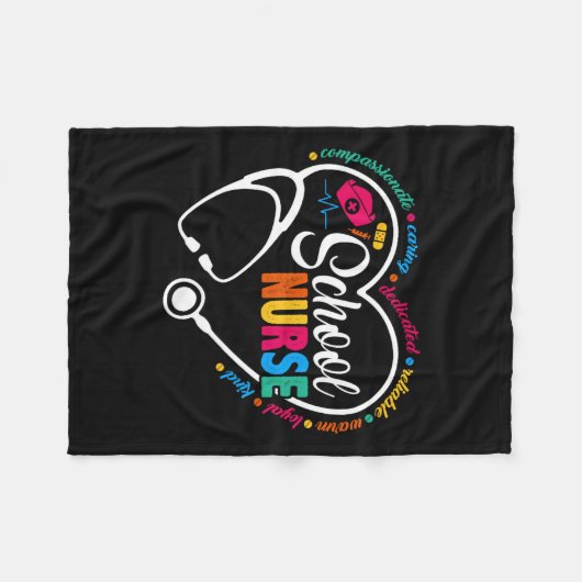 Vintage Liebe Krankenversicherung Fleecedecke (Vorderseite (Horizontal))