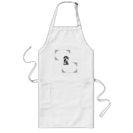 Vintage Liebe Lange Schürze