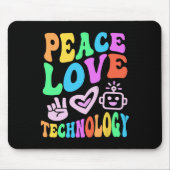 Vintage Liebe Mousepad (Vorne)