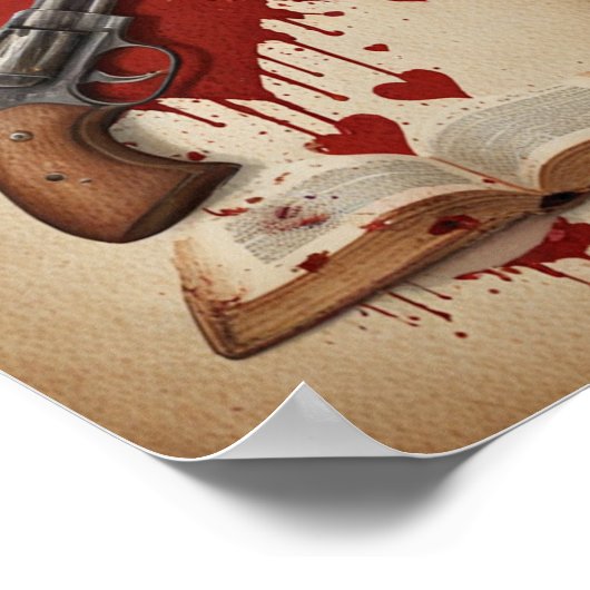 Vintage Liebe Poster (Ecke)