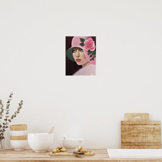 Vintage Liebe Poster (Küche)