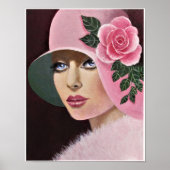 Vintage Liebe Poster (Vorne)