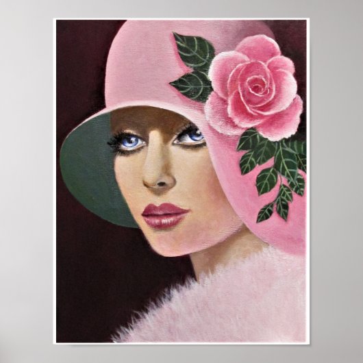 Vintage Liebe Poster (Vorne)