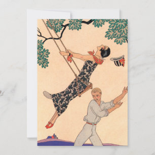 Vintage Liebe Romantik, Escarpolette Swing Barbier