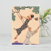 Vintage Liebe Romantik, Escarpolette Swing Barbier (Stehend Vorderseite)