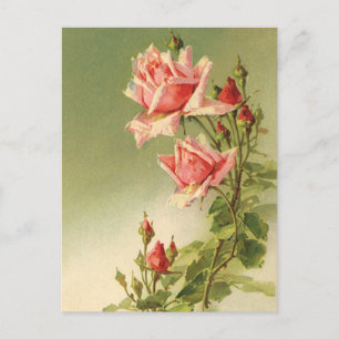 Vintage Liebe, Romantik, Romantik, Save the Date Ankündigungspostkarte