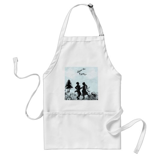 Vintage Liebe Schürze (Vorne)