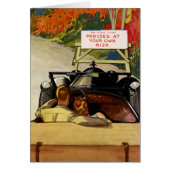 Vintage Liebe, Straßenschließung auf eigene Gefahr (Vorne)