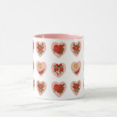 Vintage Liebe Tasse (Zentrum)