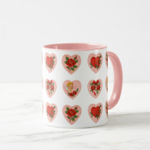 Vintage Liebe Tasse
