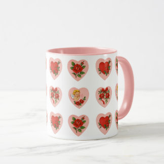 Vintage Liebe Tasse