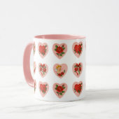 Vintage Liebe Tasse (Vorderseite Links)