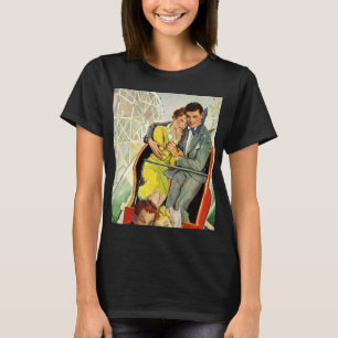 Vintage Liebe und Romantik, Achterbahnfahrt T-Shirt