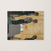 Vintage Liebe und Romantik, elegantes Abendessen Puzzle (Horizontal)