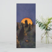 Vintage Liebe und Romantik, Ernte Moon Kiss (Stehend Vorderseite)