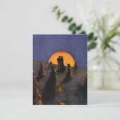 Vintage Liebe und Romantik, Ernte Moon Kiss (Stehend Vorderseite)