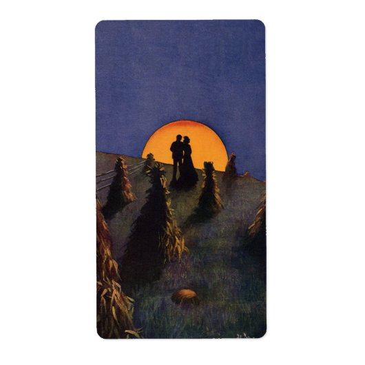 Vintage Liebe und Romantik, Ernte Moon Kiss (Vorne)