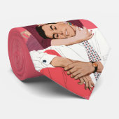 Vintage Liebe und Romantik, Neuerscheinungen in Ro Krawatte (Gerollt)