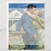 Vintage Liebe und Romantik Neugierige kaufen erste (Vorne/Hinten)