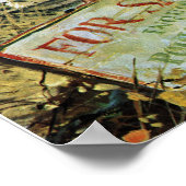 Vintage Liebe und Romantik Neugierige kaufen erste Poster (Ecke)