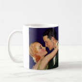 Vintage Liebe und Romantik, Retro Hollywood-Filme Kaffeetasse (Links)