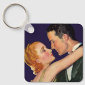 Vintage Liebe und Romantik, Retro Hollywood-Filme Schlüsselanhänger (Vorderseite)