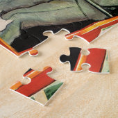 Vintage Liebe und Romantik, Roller Untersetzer Rid Puzzle (Seite)