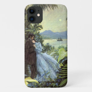 Vintage Liebe und Romantik, romantische tropische Case-Mate iPhone Hülle