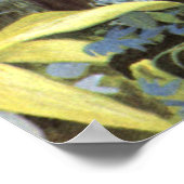 Vintage Liebe und Romantik, romantische tropische  Poster (Ecke)