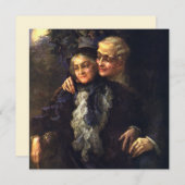 Vintage Liebe und Romantik, romantische Viktoriani (Vorne/Hinten)