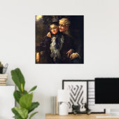 Vintage Liebe und Romantik, romantische Viktoriani Poster (Heimbüro)