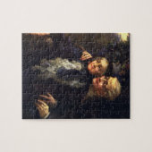 Vintage Liebe und Romantik, romantische Viktoriani Puzzle (Horizontal)